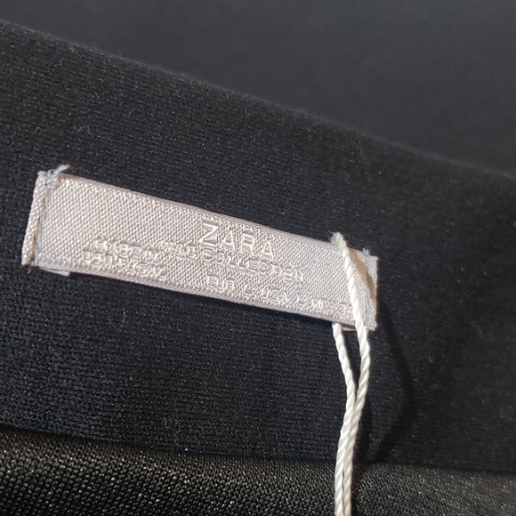 Zara W/B Collection Pleat Accent Skirt - Picture 3 of 8